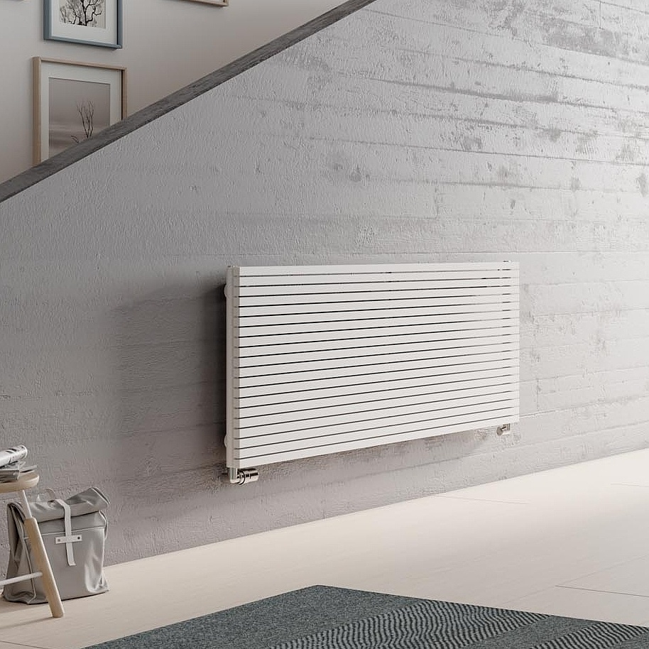 Kermi Decor-Arte Pure design and bathroom radiators – clear design. Horizontal or vertical versions available.