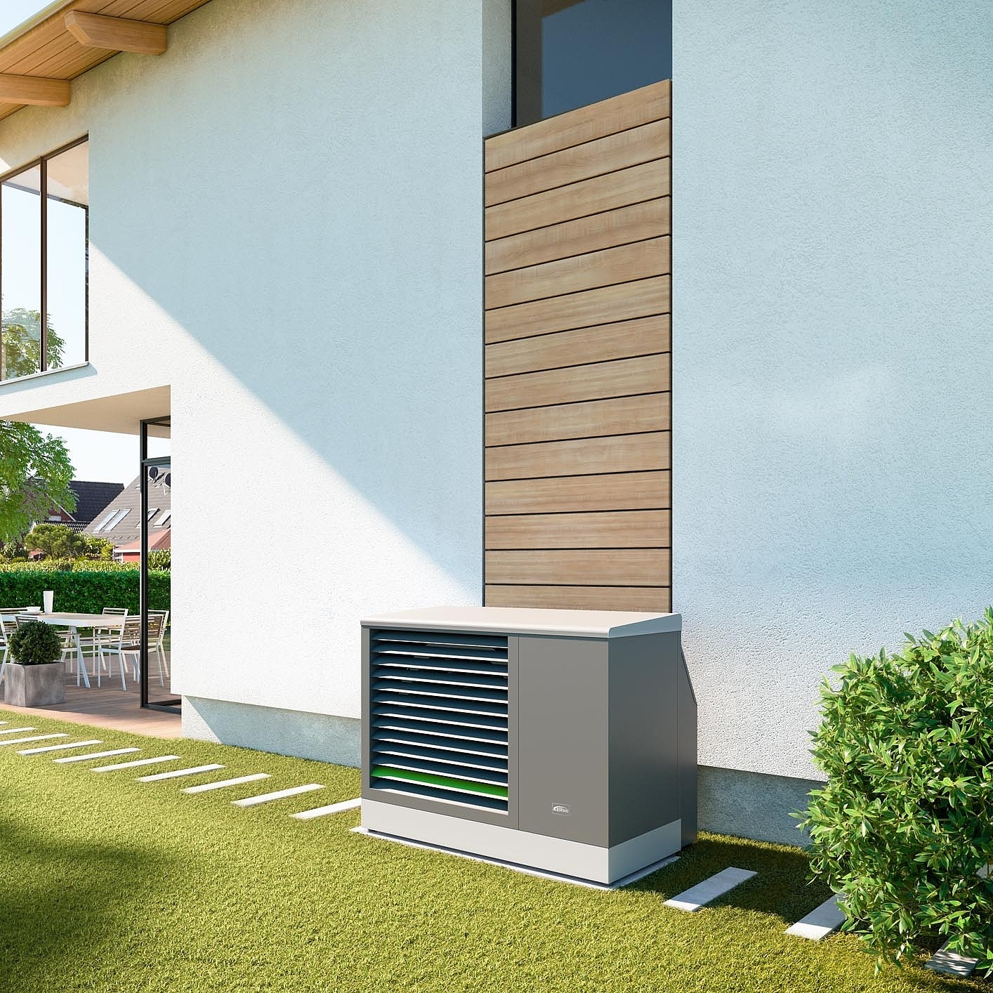 x-change dynamic pro AW E air/water heat pump for outdoor installation