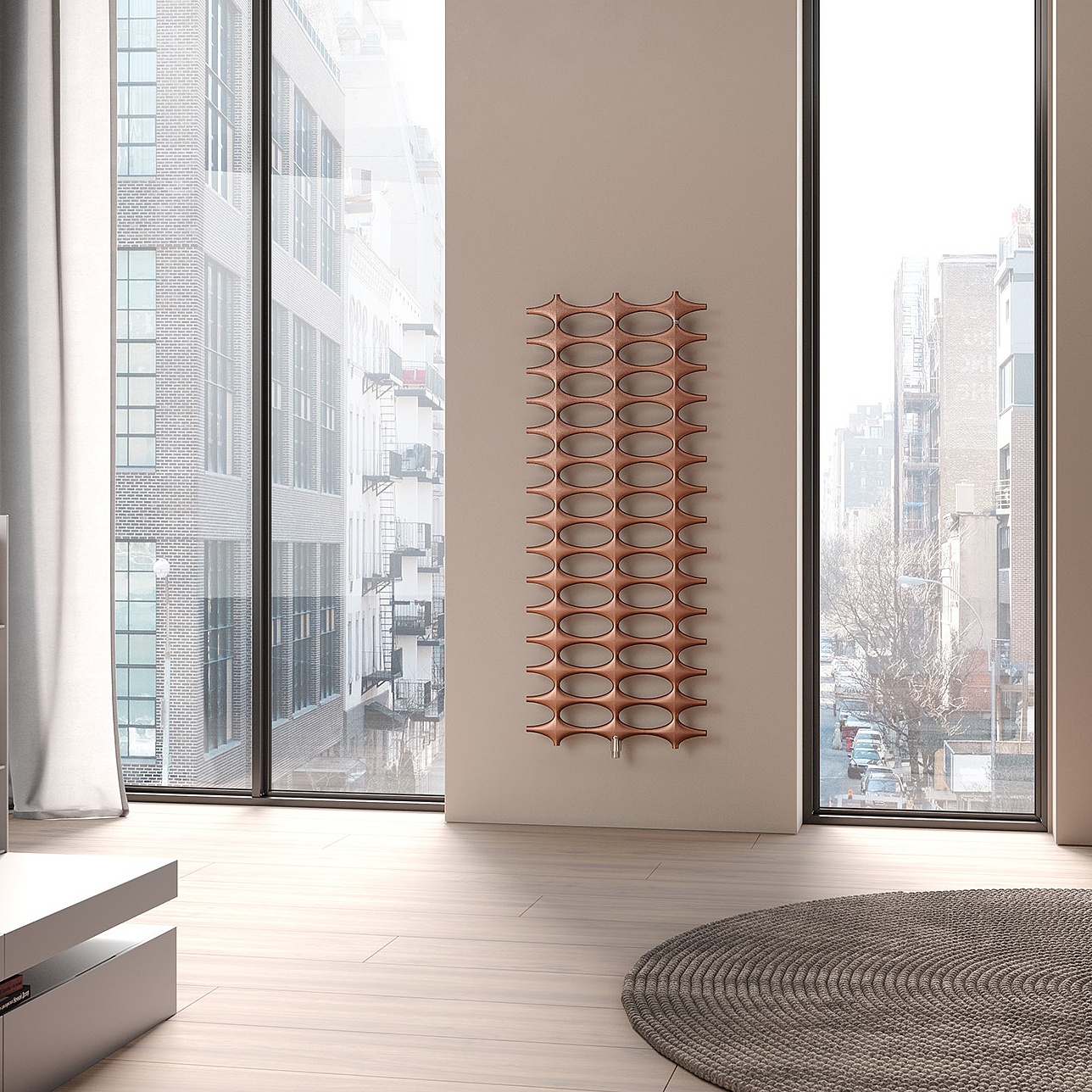 Kermi Ideos design and bathroom radiators – a unique and distinctive radiator design based on a modular approach.