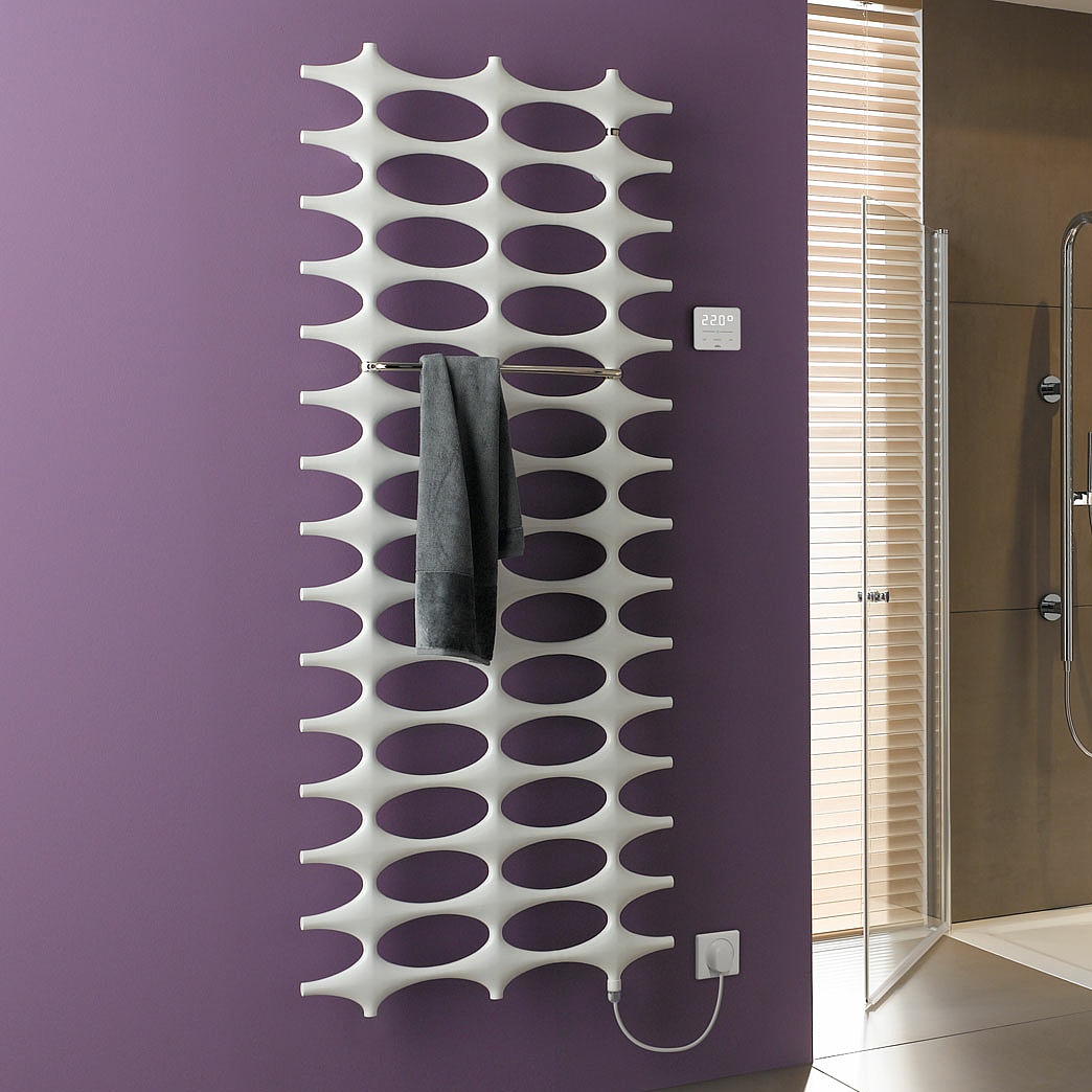 Kermi Ideos design and bathroom radiators also available in an electric version.