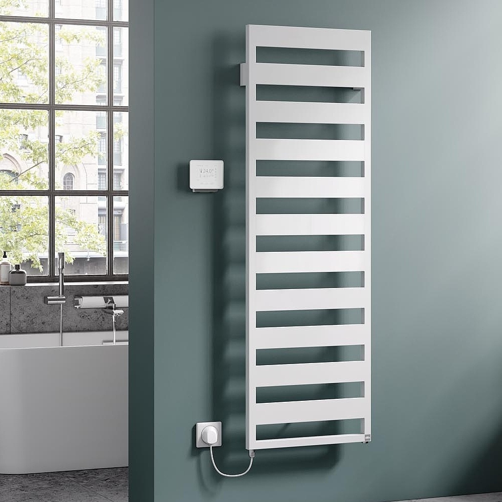 Kermi Casteo electric radiators – for all-electric operation.